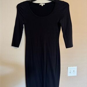 Black Midi Dress